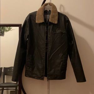 Aeropostale Vintage Leather Jacket CGA087